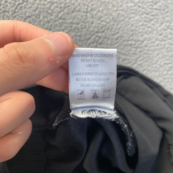 Miss Avenue pant Black wide leg palazzo travel easy care, Size Large,Elastic Wai - Picture 8 of 10